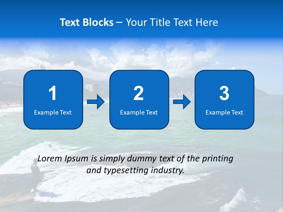 Panorama Brazilian Famous PowerPoint Template