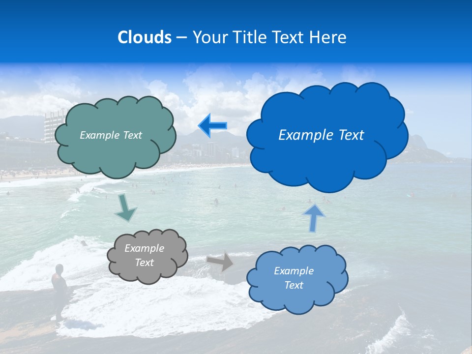 Panorama Brazilian Famous PowerPoint Template