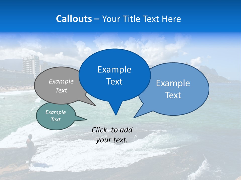 Panorama Brazilian Famous PowerPoint Template