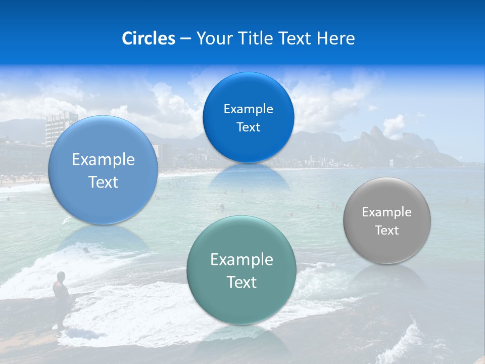 Panorama Brazilian Famous PowerPoint Template