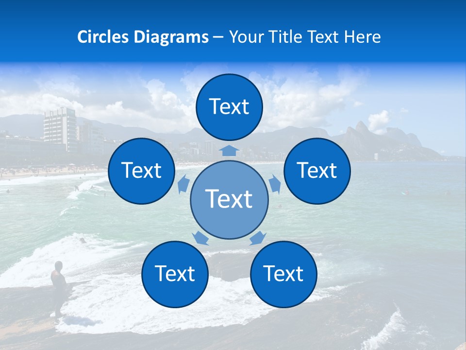 Panorama Brazilian Famous PowerPoint Template