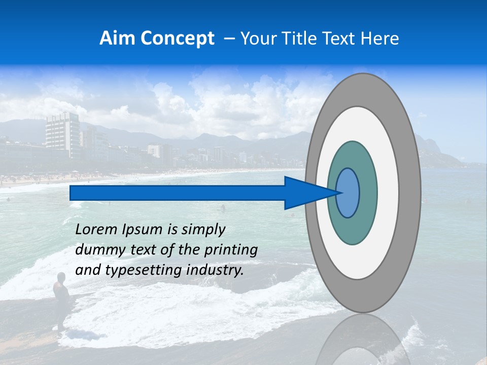 Panorama Brazilian Famous PowerPoint Template