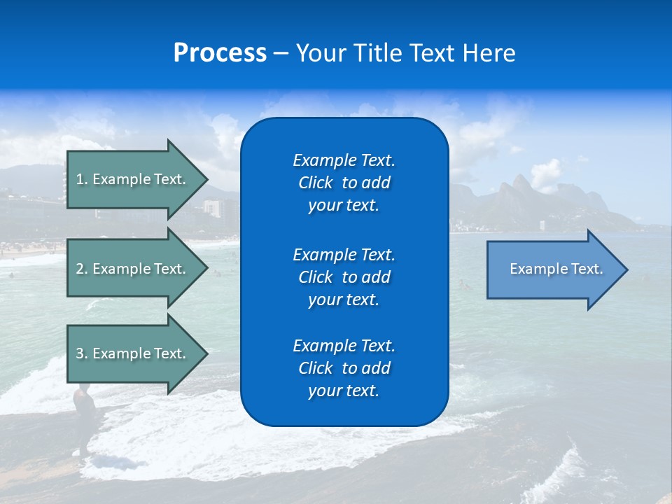 Panorama Brazilian Famous PowerPoint Template