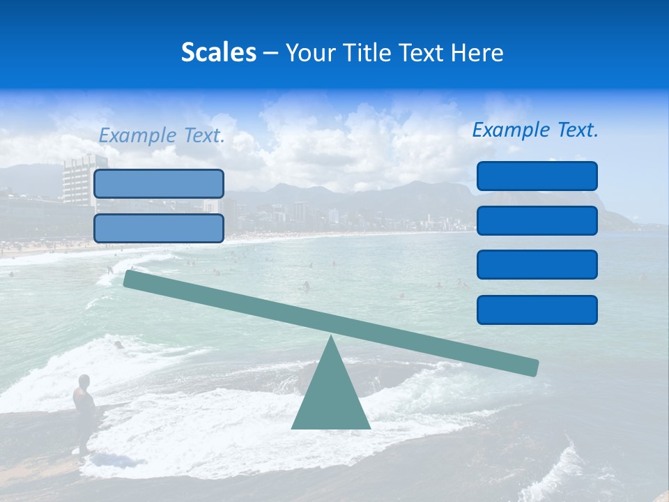 Panorama Brazilian Famous PowerPoint Template