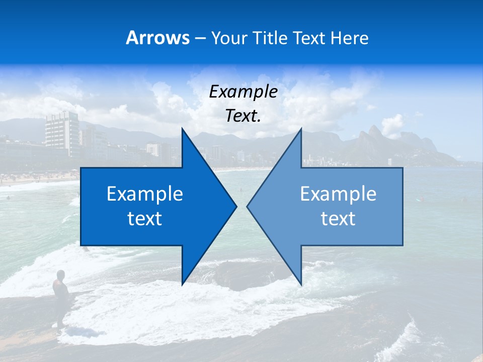 Panorama Brazilian Famous PowerPoint Template