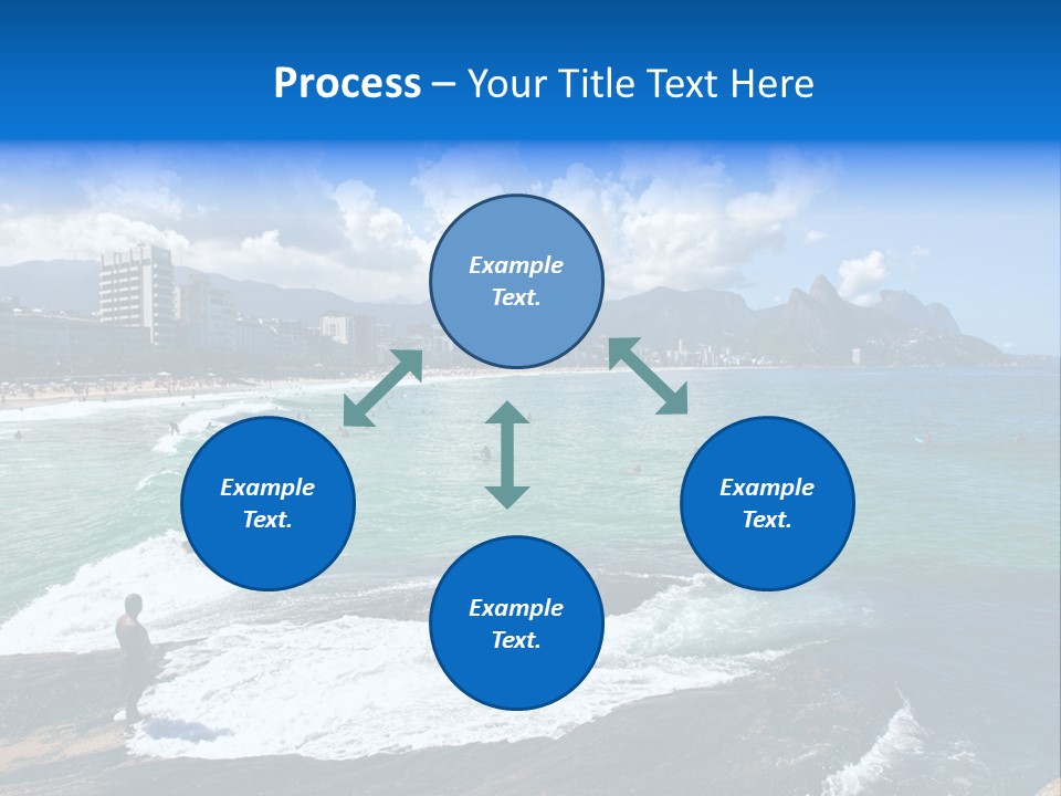 Panorama Brazilian Famous PowerPoint Template