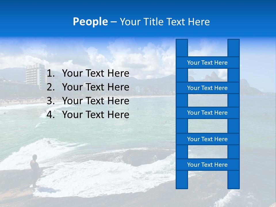 Panorama Brazilian Famous PowerPoint Template