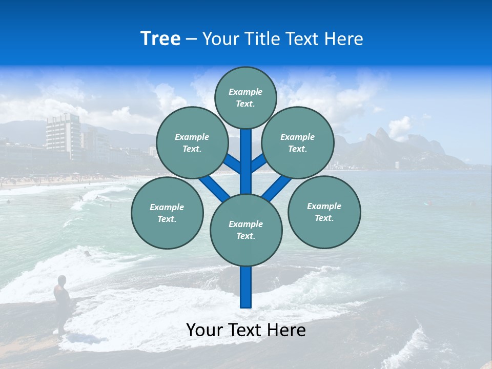 Panorama Brazilian Famous PowerPoint Template