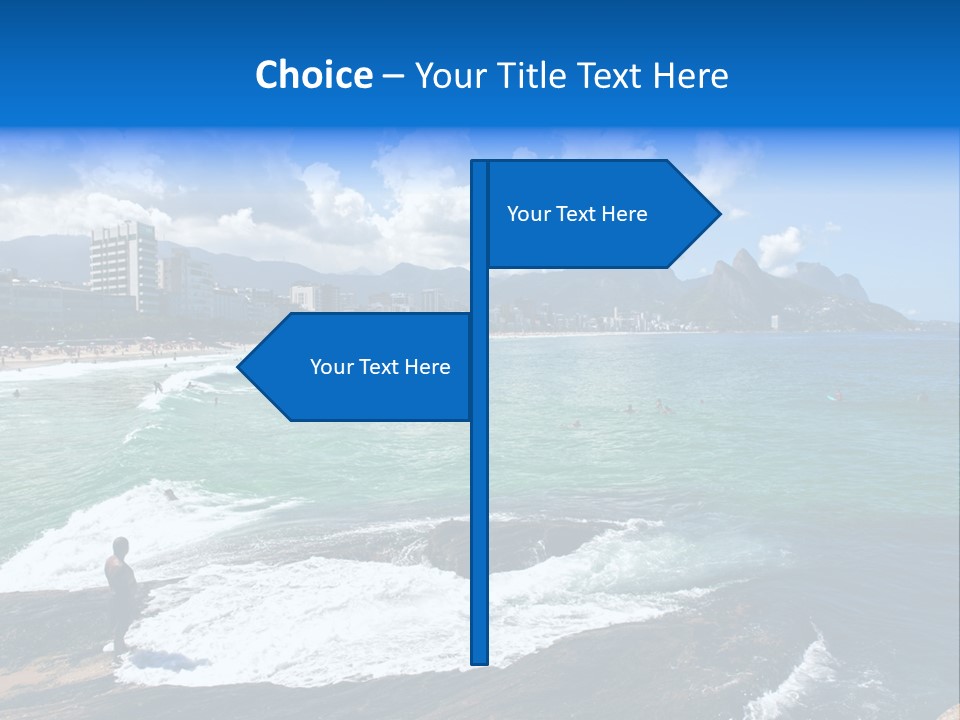 Panorama Brazilian Famous PowerPoint Template