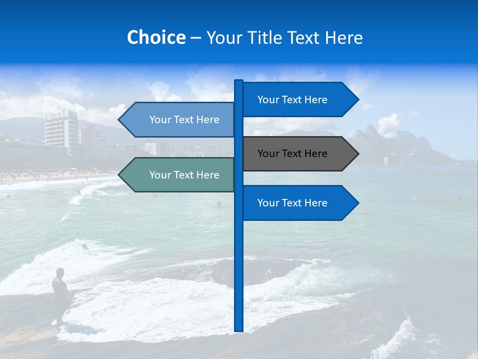 Panorama Brazilian Famous PowerPoint Template