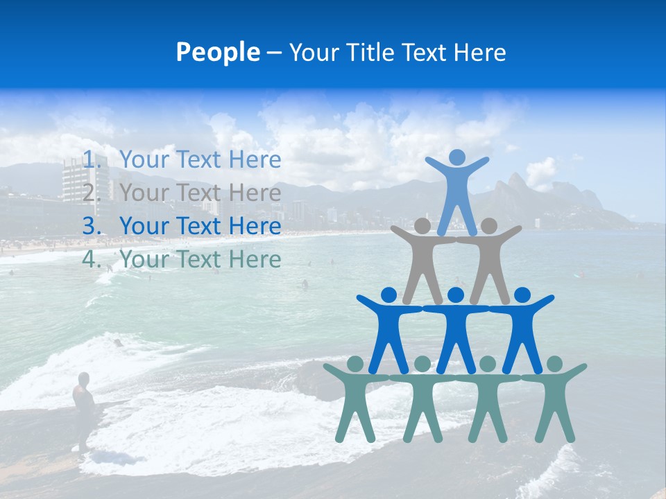 Panorama Brazilian Famous PowerPoint Template