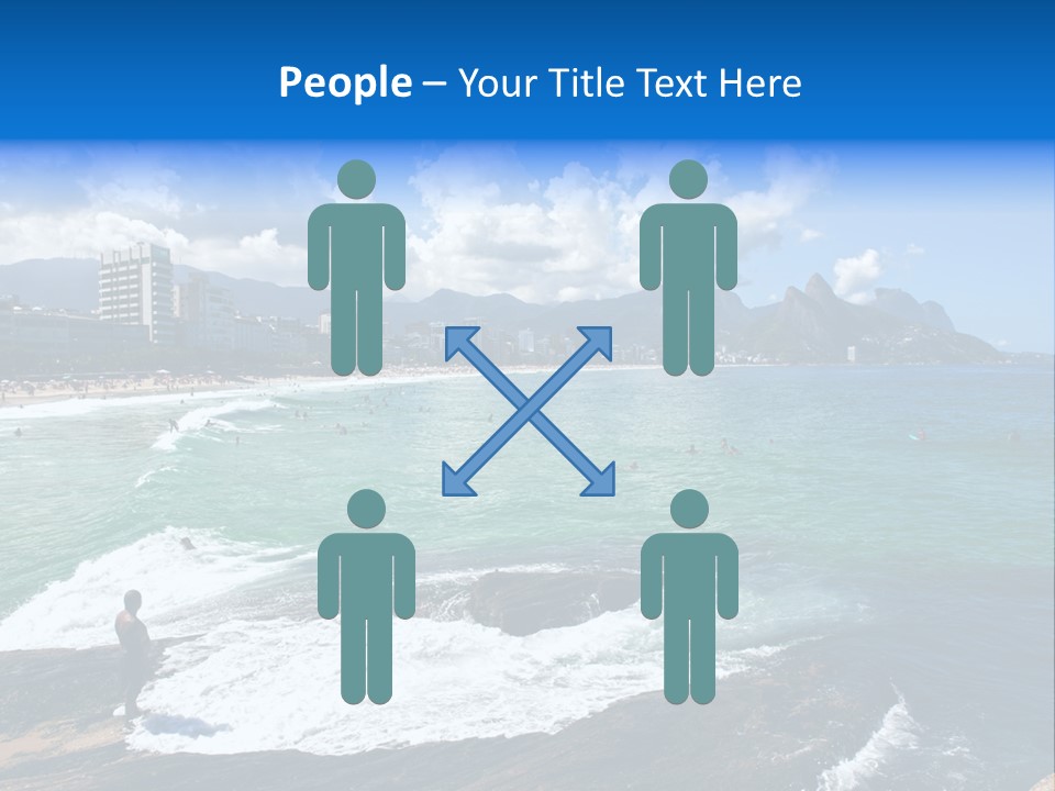 Panorama Brazilian Famous PowerPoint Template