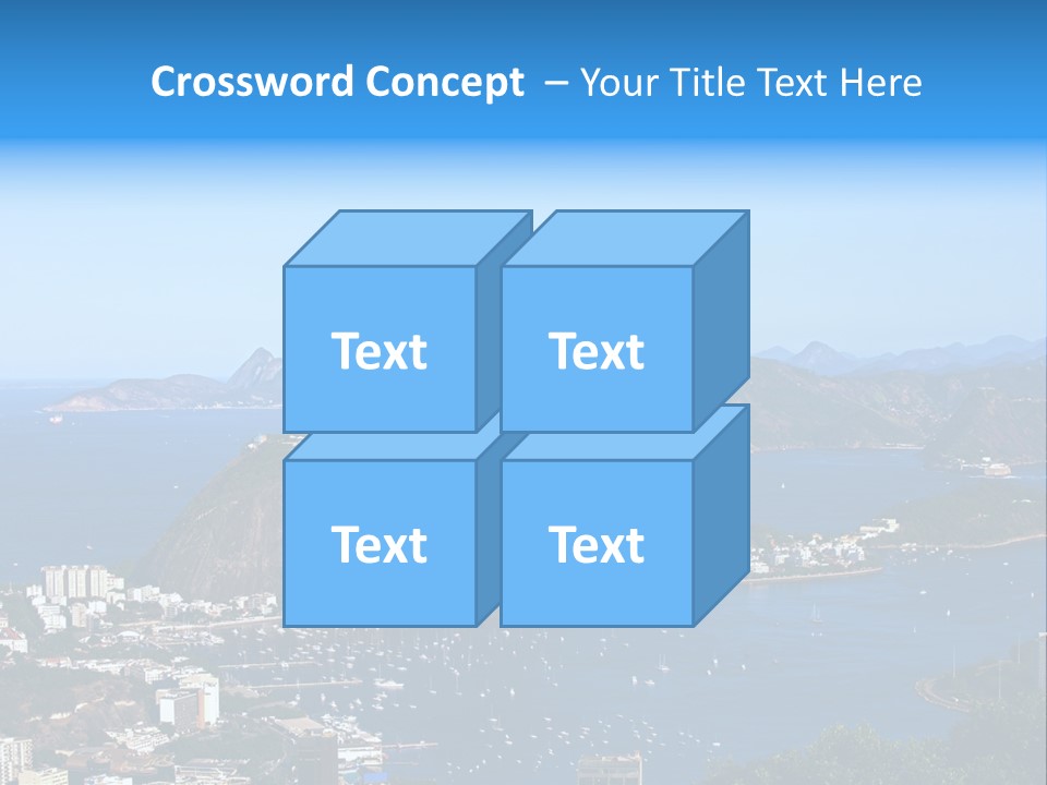 Place Coastline Scenic PowerPoint Template
