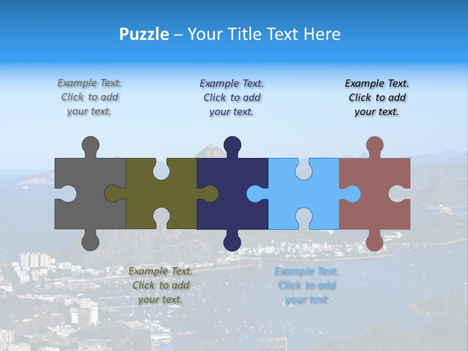 Place Coastline Scenic PowerPoint Template