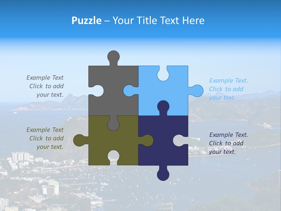 Place Coastline Scenic PowerPoint Template