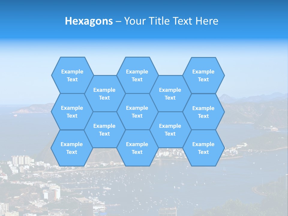 Place Coastline Scenic PowerPoint Template