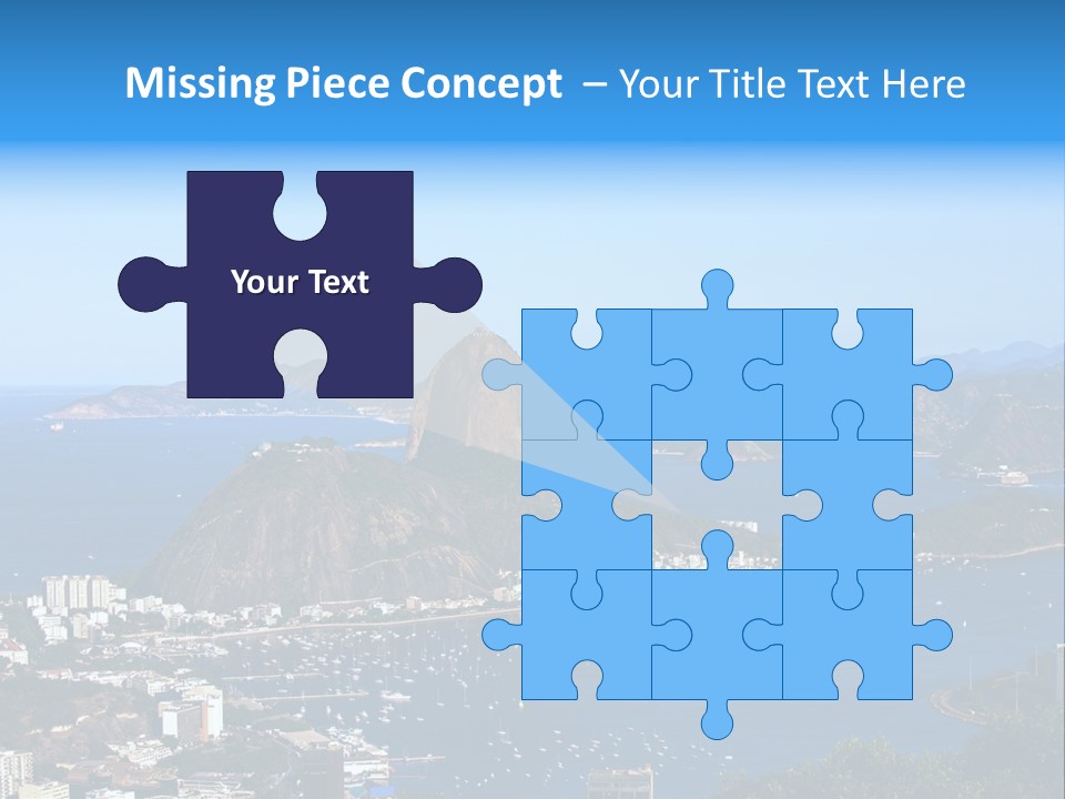 Place Coastline Scenic PowerPoint Template