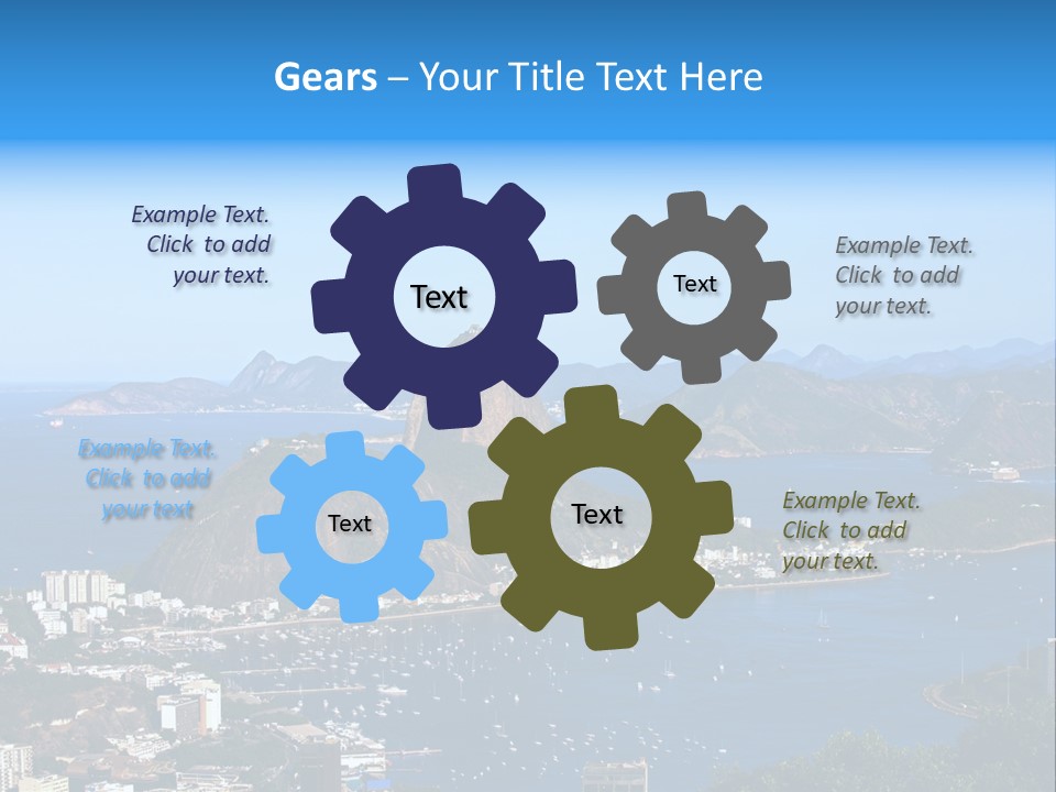 Place Coastline Scenic PowerPoint Template