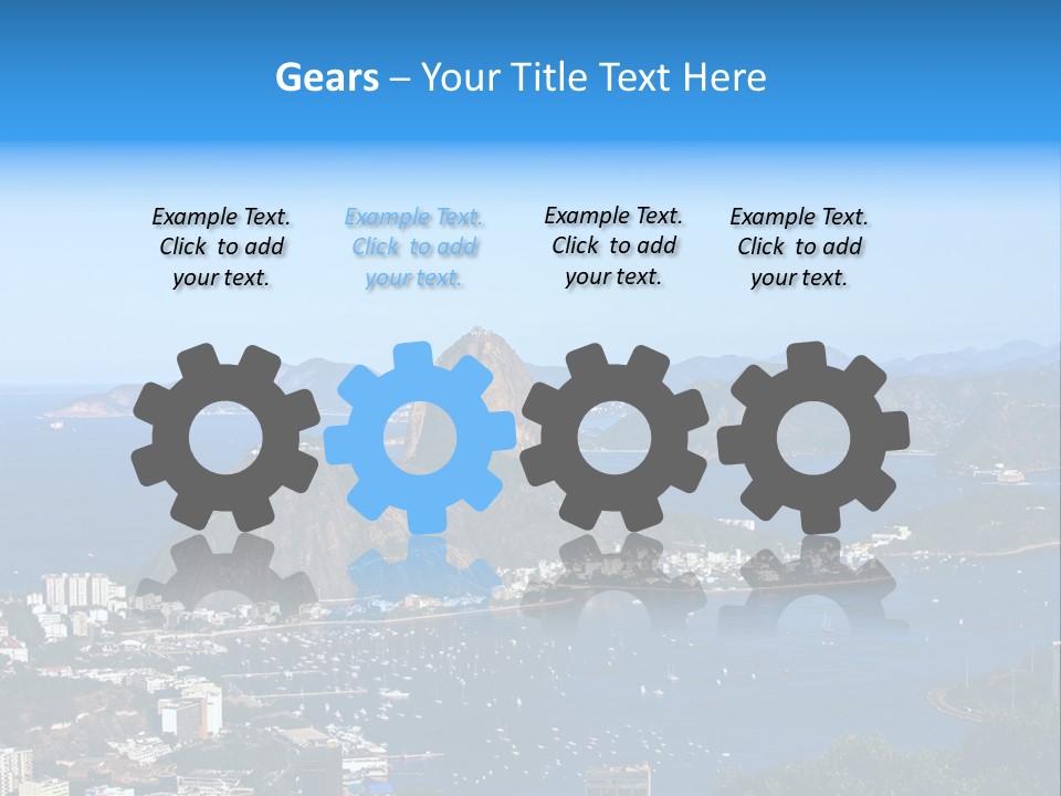 Place Coastline Scenic PowerPoint Template