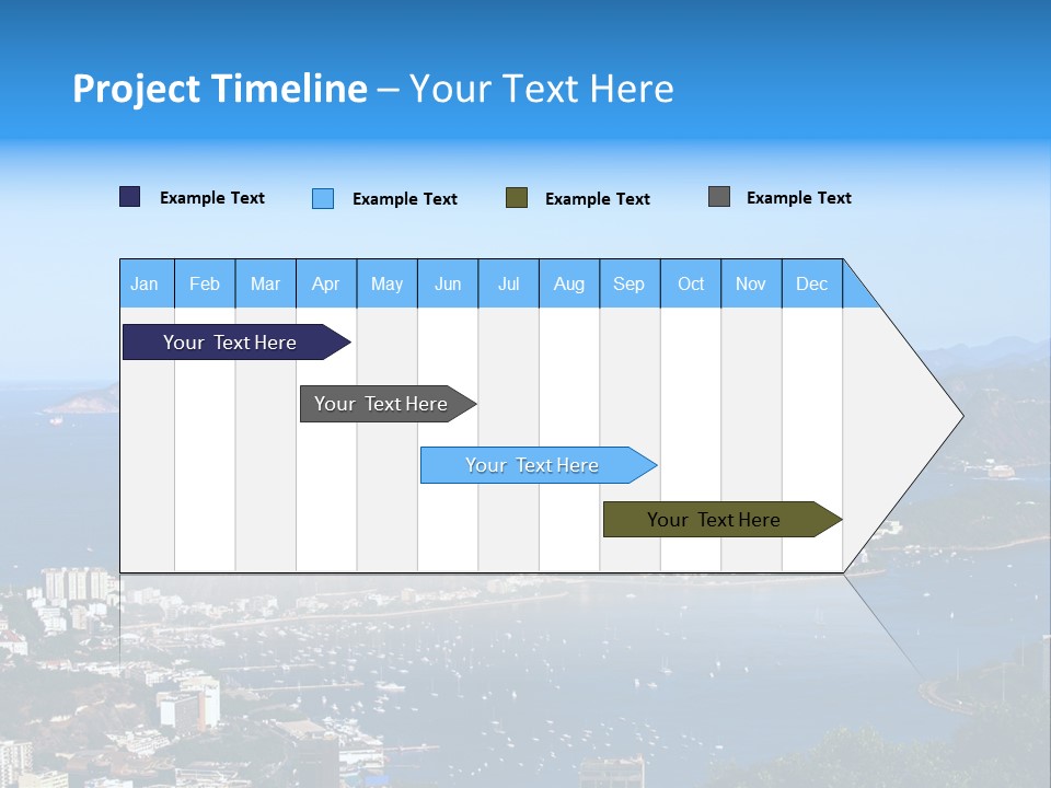 Place Coastline Scenic PowerPoint Template