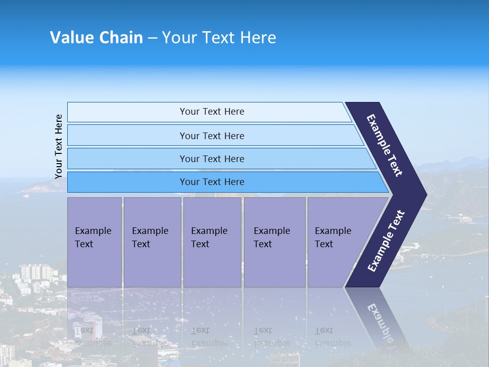 Place Coastline Scenic PowerPoint Template