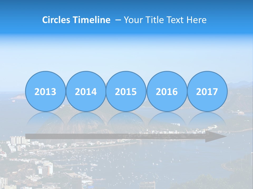 Place Coastline Scenic PowerPoint Template