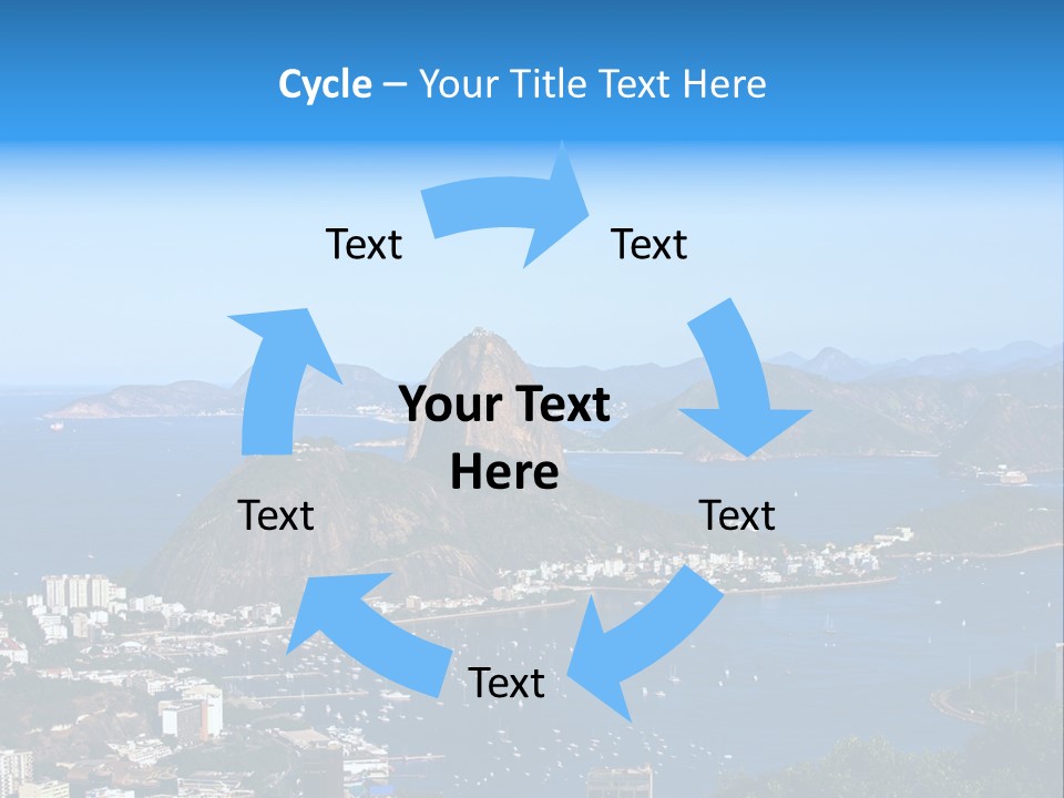 Place Coastline Scenic PowerPoint Template