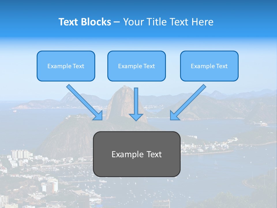 Place Coastline Scenic PowerPoint Template
