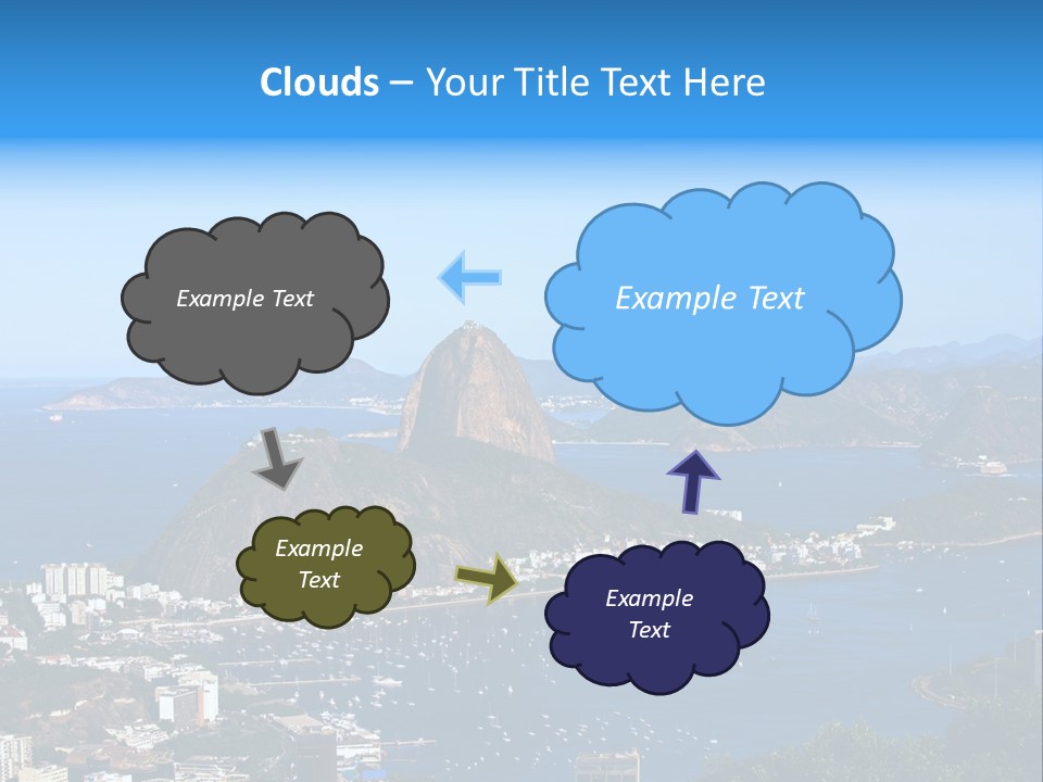 Place Coastline Scenic PowerPoint Template