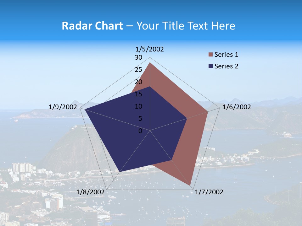 Place Coastline Scenic PowerPoint Template