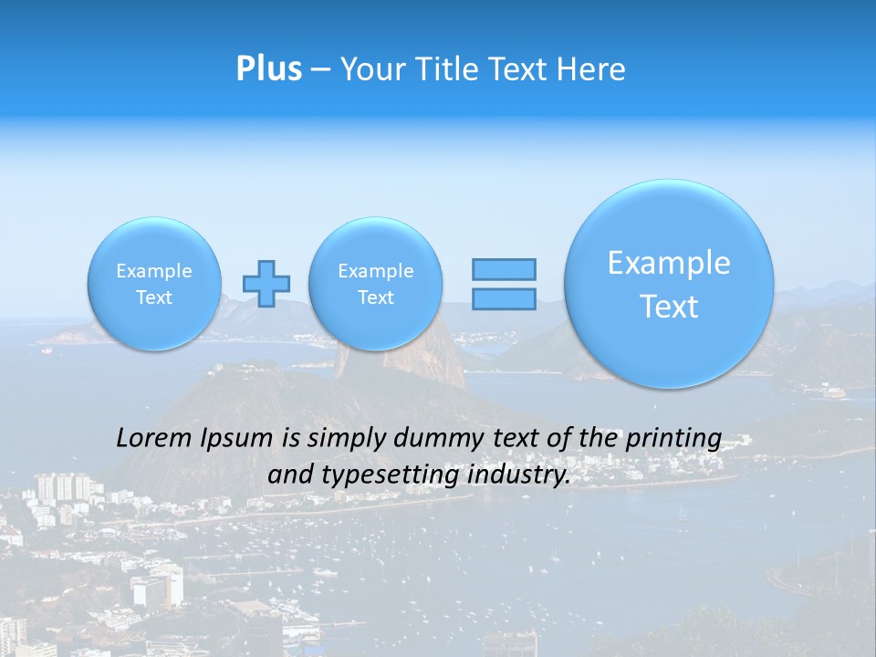 Place Coastline Scenic PowerPoint Template