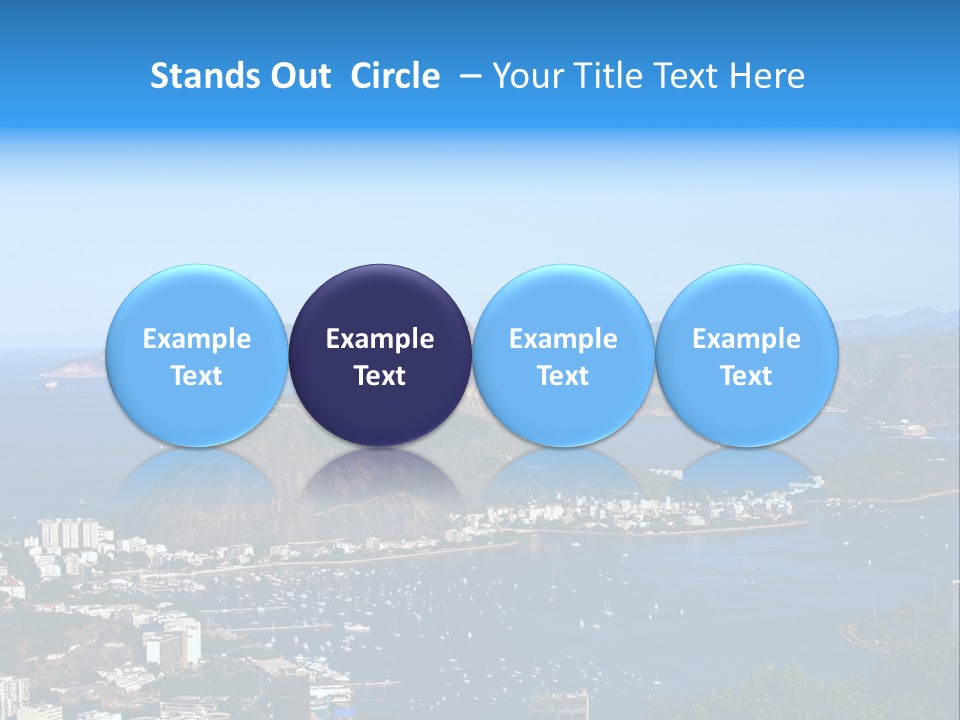 Place Coastline Scenic PowerPoint Template