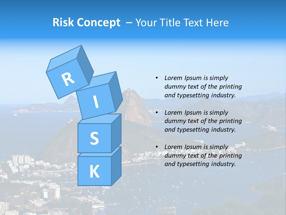 Place Coastline Scenic PowerPoint Template