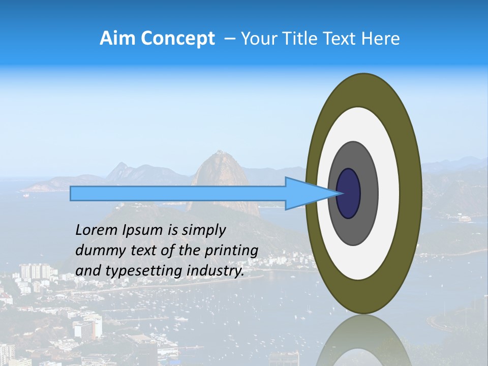 Place Coastline Scenic PowerPoint Template