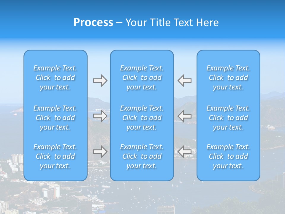Place Coastline Scenic PowerPoint Template