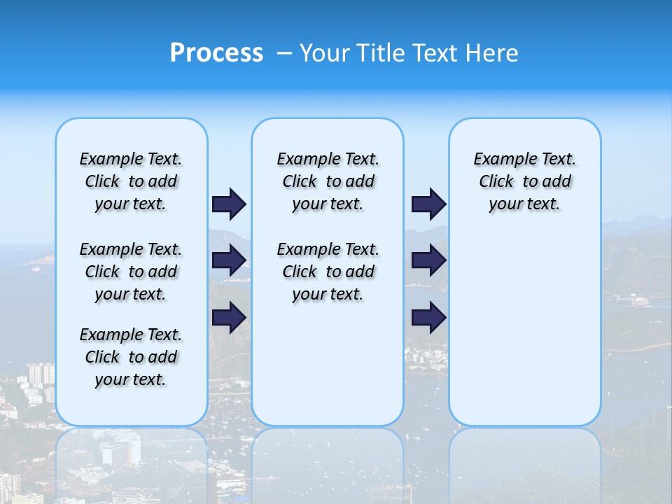 Place Coastline Scenic PowerPoint Template