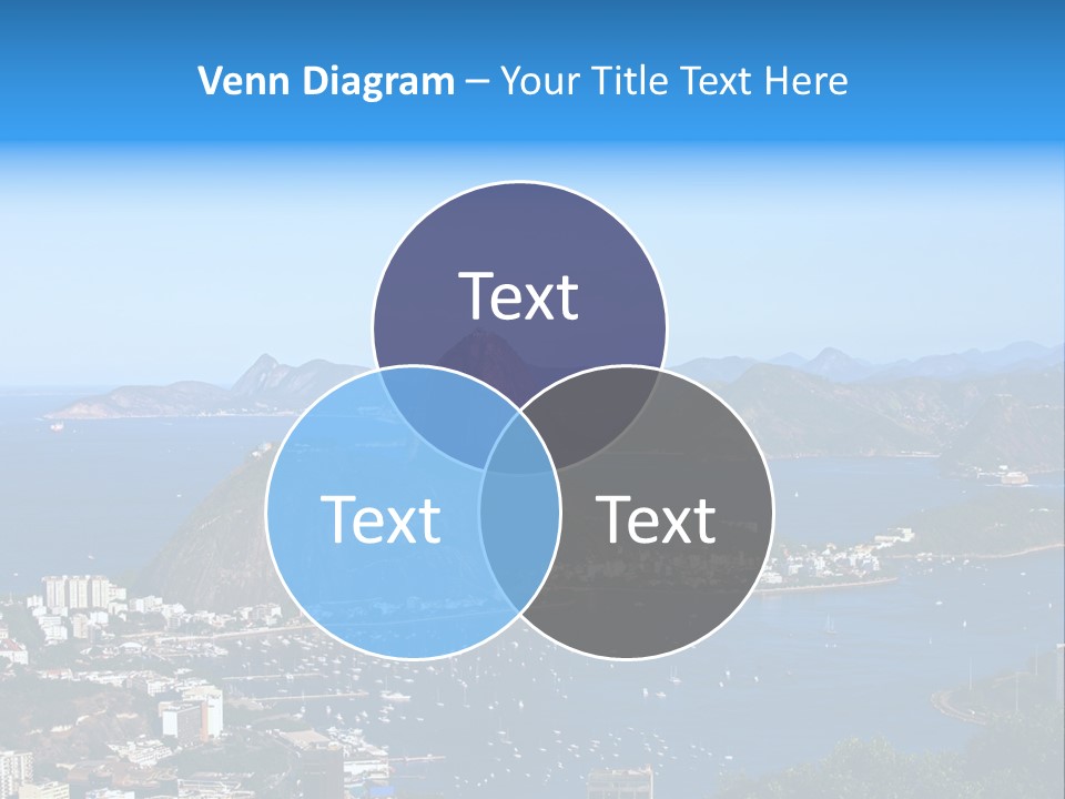 Place Coastline Scenic PowerPoint Template