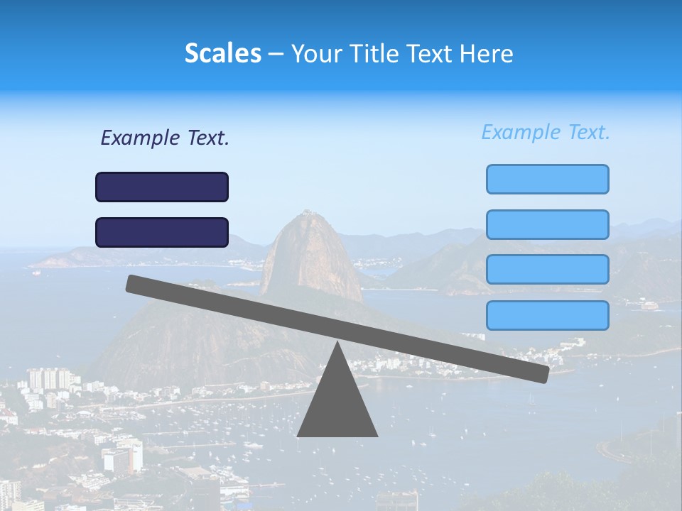Place Coastline Scenic PowerPoint Template