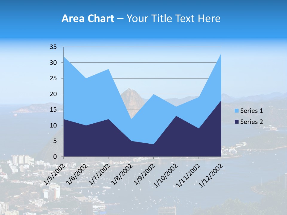 Place Coastline Scenic PowerPoint Template