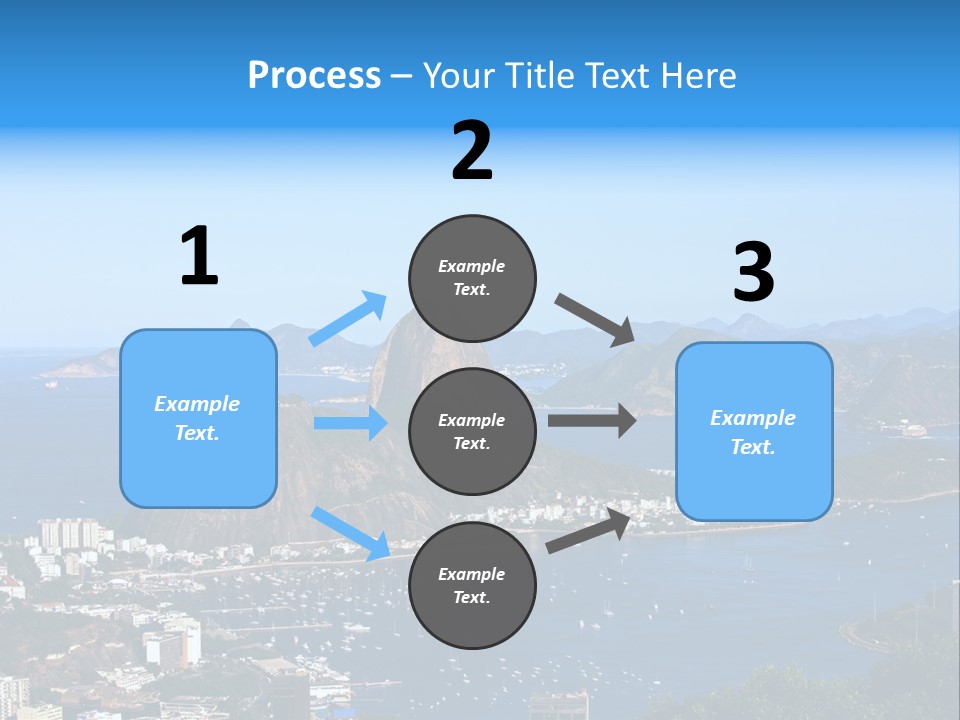 Place Coastline Scenic PowerPoint Template