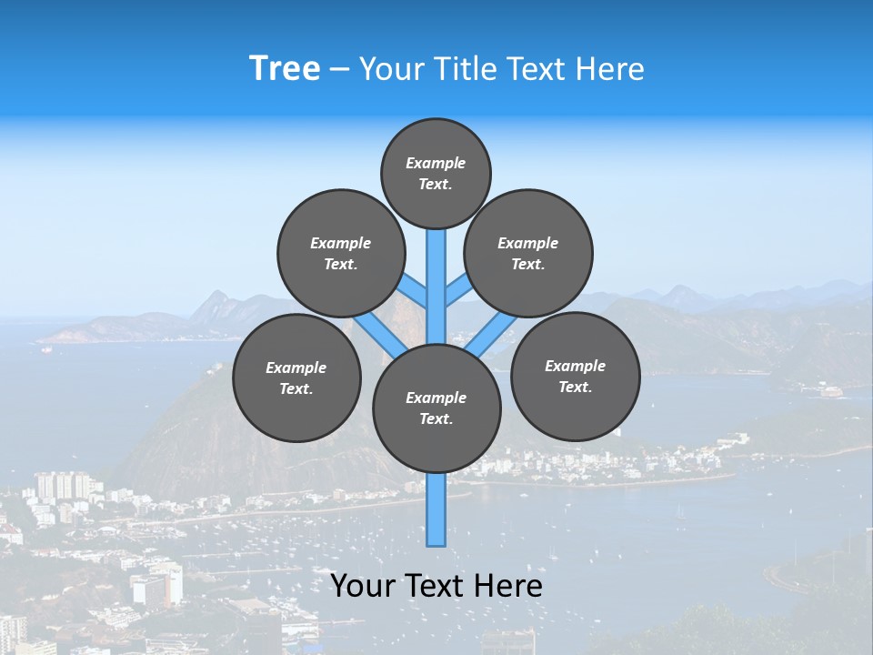 Place Coastline Scenic PowerPoint Template