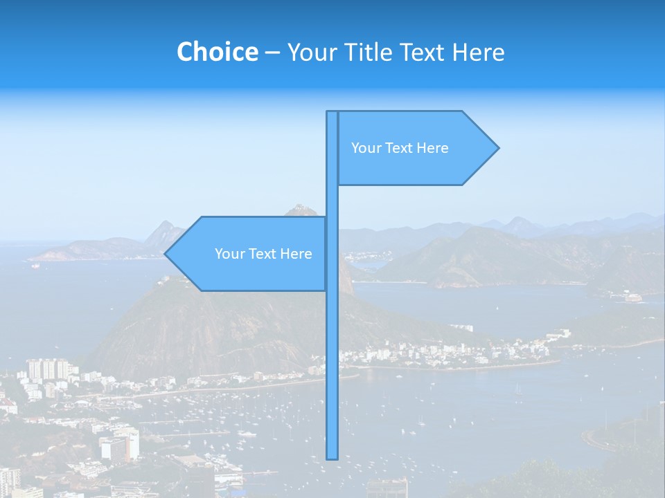 Place Coastline Scenic PowerPoint Template