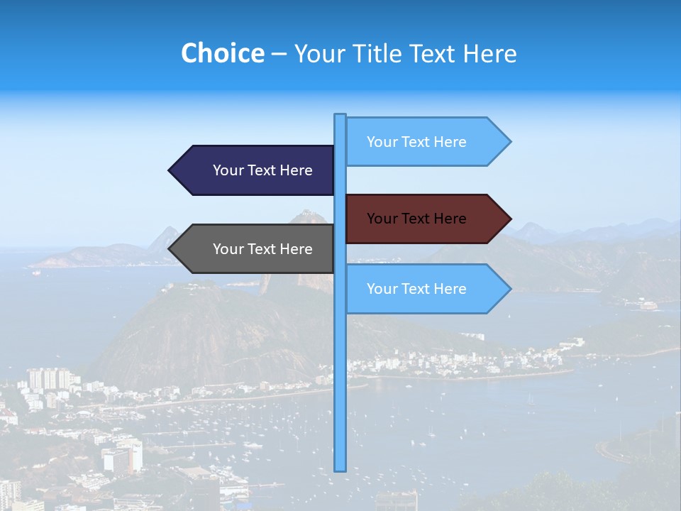 Place Coastline Scenic PowerPoint Template