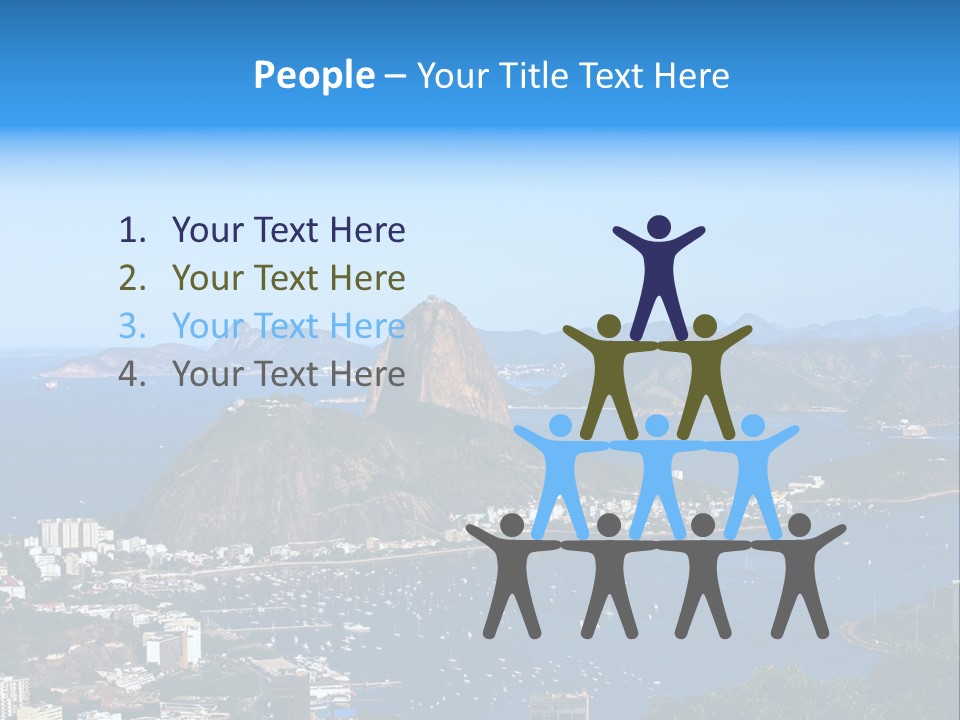 Place Coastline Scenic PowerPoint Template