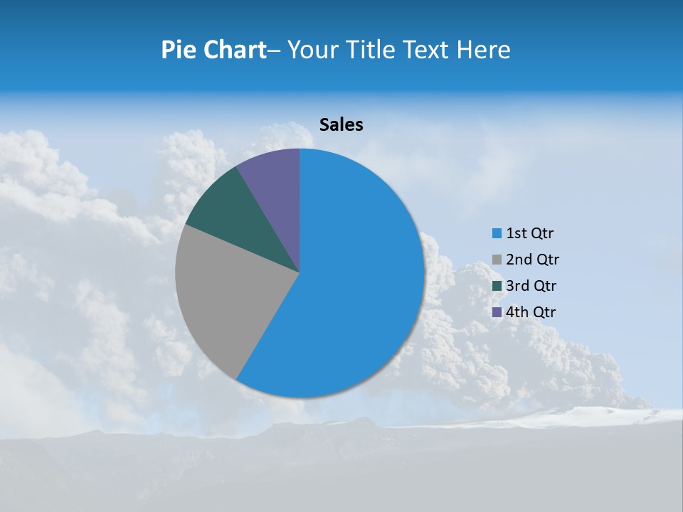 Explosive Tephra Ash PowerPoint Template