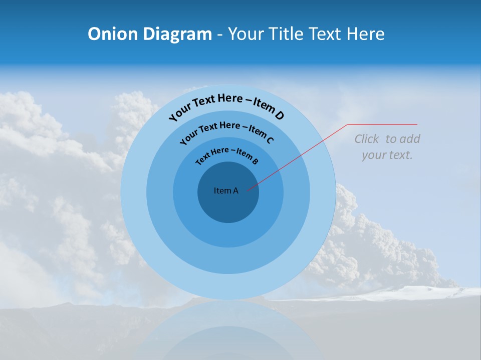 Explosive Tephra Ash PowerPoint Template