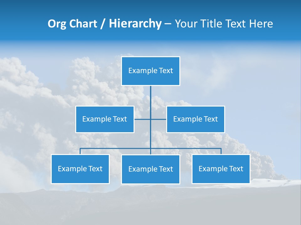 Explosive Tephra Ash PowerPoint Template