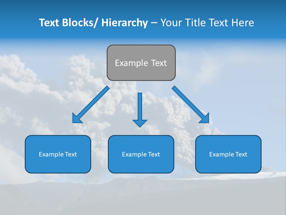 Explosive Tephra Ash PowerPoint Template
