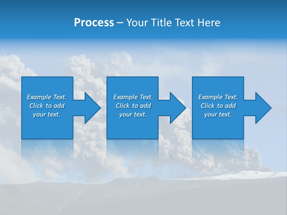Explosive Tephra Ash PowerPoint Template