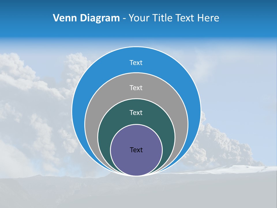 Explosive Tephra Ash PowerPoint Template